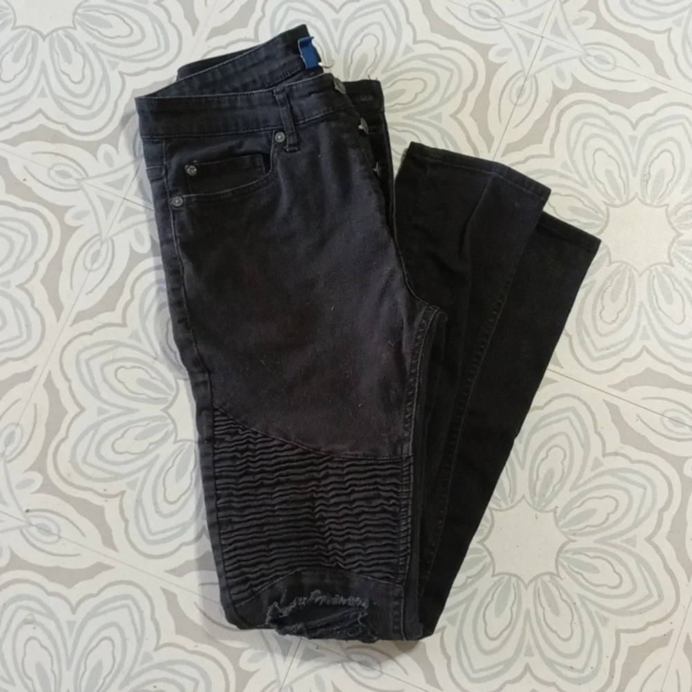 Men's Jeans DIVIDED H&M 28 b62 faded skinny destroyed Biker Sports